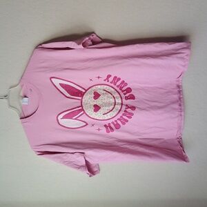 3X pink Hunny Bunny tshirt